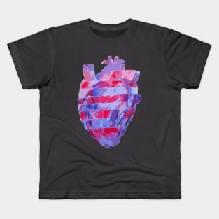 Two Tone Real Love Heart Kids T-Shirt